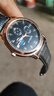 正品男士手表高档休闲石英表简约气质男表皮带高颜值罗马时尚腕表 军团款 实拍图