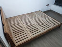 小半（HALF HOUSE）实木床双人床北欧日式小户型卧室简约樱桃木床家具1.5*2米稳稳床 实拍图