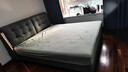 意式真皮床主卧高端大气现代简约双人床可调节床头轻奢软包泡芙床 床+T333席梦思全拆乳胶床垫 1.8*2米【10公分钢木排骨架】 实拍图