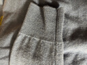 英氏（YEEHOO）儿童羊毛衫100%绵羊毛男女童毛衣中大童装保暖打底冬装 蓝色 150 实拍图