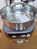 九阳（Joyoung）0涂层IH秒涮电火锅火锅专用锅电锅家用4-8人分体式可拆洗多功能电蒸锅不锈钢电煮锅6L火锅锅GN12 实拍图