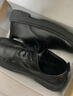 孚尼奴皮鞋男新款英伦风休闲皮鞋男士商务正装大头潮鞋四季单鞋 黑色高阶升级版 不加绒 43 运动鞋码 实拍图