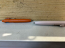 uni三菱 UMN-SP-05小浓芯胖系列0.5mm迷你按动中性笔速干签字笔 橘子橙杆 实拍图