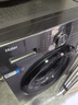 海尔（Haier）超薄滚筒洗衣机全自动10公斤大容量 家用租房懒人 变频 除菌螨 一级能效  家电国家补贴20% 【洗脱一体】高温筒自洁+抗菌窗垫 实拍图