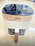 美的（Midea）空气炸锅免翻面 智能电子触控 可视大视窗 家用实用大容量6.5L 空气炸锅蒸烤一体烤箱 KZC6517 实拍图