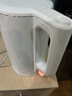 美的（Midea）电热水壶家用烧水壶小容量 0涂层 食品级304不锈钢 双层防烫 全钢无缝  1.5L容量 1566 实拍图