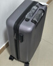 90分行李箱20英寸莱茵河经典款 拉杆箱登机旅行箱万向轮密码箱钛金灰 实拍图
