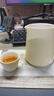 京东京造 旅行茶具套装 便携茶具快客杯户外茶杯整套米黄舟山 一壶四杯 实拍图
