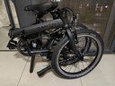 大行（DAHON）折叠自行车20英寸8级变速经典P8单车KBC083 黑色经典版-京仓 实拍图