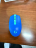 罗技（G）G304 LIGHTSPEED无线鼠标 游戏鼠标 轻质便携 鼠标宏 绝地求生FPS英雄联盟吃鸡 生日礼物 蓝色 实拍图