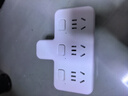 飞利浦（PHILIPS）插座转换器 墙壁插座扩展品字形一转多插排分控排插转换插座 独立开关无线一转三 实拍图