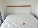 全友家居 国民垫卧室3D黄麻床垫偏硬睡感1.8米邦尼尔弹簧床垫 实拍图