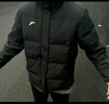 安踏面包羽绒服丨樊振东Z哥同款四防羽绒服男短款加厚冬季棉服外套男 【四防科技】基础黑7901-1 3XL (男190) 实拍图