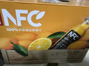 农夫山泉100%纯果汁NFC橙汁300ml*10瓶整箱鲜果冷压榨饮料礼盒热门商品 实拍图