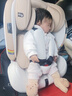 初婴贝儿童安全座椅汽车用0-4-12岁婴儿宝宝车载可坐可躺i-Size通风加热 豪华版金+175°躺+支撑腿+遮阳棚 实拍图