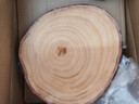 陳州 银杏木砧板实木菜板整木家用案板泰兴白果树菜板原木刀板圆菜墩 【26-27*3cm】带皮圆 小 1人用 实拍图