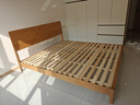 小半实木床双人床北欧日式小户型卧室樱桃木床家具1.8米x2米稳稳床 实拍图