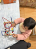 甜浪海绕珠玩具婴幼儿串珠玩具儿童宝宝益智早教玩具可啃咬手部精细动作 实拍图