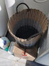 京惠思创脏衣篮浴室神器收纳篮收纳筐玩具收纳桶脏衣篓折叠洗衣篮棕色大号 实拍图