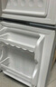 新飞冰箱小型租房用 一级能效冷 藏冷冻两用1-2人家用小冰箱 出租房双门电冰箱办公室两门 25年升级款 59A119LS一级能效【省电王】白 实拍图