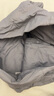 雪中飞经典新款基础舒适轻薄羽绒便捷短款保暖羽绒小马甲轻盈便携舒适 静谧灰|8210-女 M 165/88A 实拍图