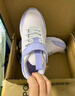 361°儿童运动鞋男童跑鞋秋冬密网轻便魔术贴女童皮革加绒保暖运动鞋 【皮革】玫瑰水紫/柔紫/淡粉紫 35 实拍图