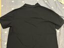 布先生佟大为明星同款美式休闲polo衫男士短袖春夏季纯棉商务 黑色 L (175) 实拍图