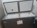 美的（Midea）355升冰柜双温双箱家商两用冷冻冷藏保鲜大容量减霜电控卧式冷柜双开门冰箱BCD-355DKEM300升以上 实拍图