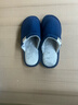 回力日系柔软情侣棉拖秋冬家居室内保暖棉鞋男款HL0006蓝色40-41码 实拍图