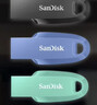 闪迪（SanDisk）64GB USB3.2 U盘 CZ550黑色 读速100MB/s 安全加密 数据恢复 学习办公电脑车载 高速大容量优盘 实拍图