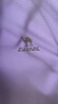 骆驼（CAMEL）长袖速干T恤女跑步健身圆领运动上衣 C25CAVL6001 粉紫 L 实拍图