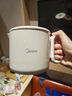 美的（Midea）电热水壶米色烧水壶便携式烧水杯差旅 0.6L智能断电304不锈钢迷你便携小容量SH06X6-103 实拍图