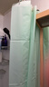 富居浴帘防霉加厚防水布防透卫生间干湿分离隔断帘高档180*180cm绿 实拍图