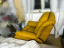 芝华仕（CHEERS）头等舱智能椅真皮单人沙发客厅小户型电动功能芝华士明星椅K621黄 实拍图
