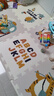 babycare爬爬垫拼接双面XPE爬行垫婴儿宝宝防摔儿童地垫-萌宠露营团9片 实拍图