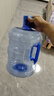 PET纯净水桶手提式家用饮水机桶矿泉水桶装水桶户外车载大容量 10升pet水桶加厚款 实拍图