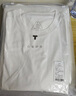 拇指白小T李乃文同款二代长袖T恤男秋季纯棉纯色百搭打底衫 女款皓白 M 实拍图