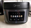 美的（Midea）电饭煲家用3-4-5-8个人多功能智能电饭锅 4L大容量 柴火饭煮粥煲汤不粘内胆蛋糕微压 【炫彩屏+金属机身】大容量- 5L 4-5L 实拍图