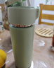 富光保温杯抗菌304不锈钢孕妇学生女儿童便携吸管茶水杯子420ml 实拍图