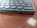 雷柏（Rapoo）9050S 78键无线/蓝牙多模键鼠套装 刀锋超薄便携无线鼠标键盘锂电池 支持Windows/MacOS系统 深灰 实拍图