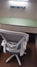 卡弗特人体工学椅电脑椅家用学习椅舒适久坐办公座椅升降转椅书桌椅子  豪华款-白框灰/旋转扶手-无头枕 实拍图