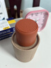 无印良品 MUJI 便携式无线音箱 迷你小音箱 桌面音响 蓝牙 橙色 实拍图