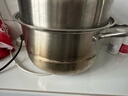 康巴赫304不锈钢三层蒸锅蒸笼复底大汤蒸锅多功能锅具28cm燃气灶通用 实拍图