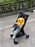 丸丫T2旅行家口袋推车婴儿遛娃神器轻便折叠儿童溜娃星际黑+枕+垫 实拍图