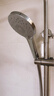 九牧（JOMOO）花洒喷头大面板三功能双增压富氧手持花洒S148013 实拍图