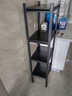 楚丰加厚货架置物架家用仓储仓库储物架地下室多层落地展示架收纳架子 三层80cm高【默认发黑色】 长50宽30cm 实拍图
