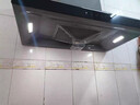 美的（Midea）欧式抽油烟机 19m³大吸力自清洗 家用吸油烟机 六年质保 天然气套装脱排油烟机顶吸式排烟机 T33A 19m³单烟机T33A 晒单实拍图