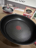 特福（Tefal）平底锅家用牛排不粘煎锅少油烟有钛煎饼锅电磁炉燃气灶通用24cm 实拍图