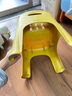 禧天龙家用加厚凳子椅子带靠背幼儿矮凳宝宝椅小板凳换鞋凳 创意凳子 亮丽黄1只装【新款椅凳】 实拍图