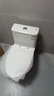九牧（JOMOO）马桶 家用虹吸式马桶大冲力节水坐便器 防臭瞬冲 易洁抗菌马桶 行业爆款-双旋暴风冲11370-305坑 实拍图